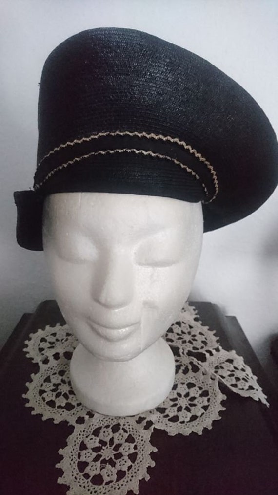 original 20s ladies hat antique 20s flapper hat