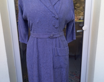 40er 50er Kleid Etuikleid vintage L XL