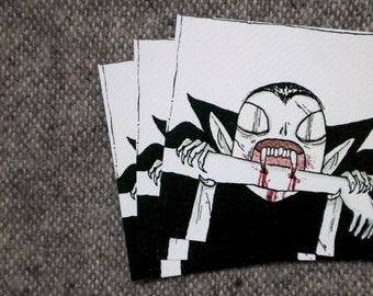 Vampire - 4x4&quot; Square Print