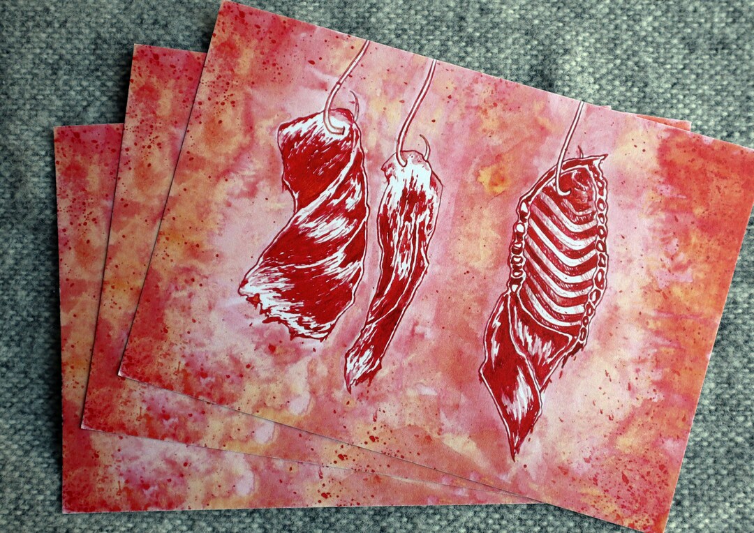 Bloody - A5 Print - Etsy