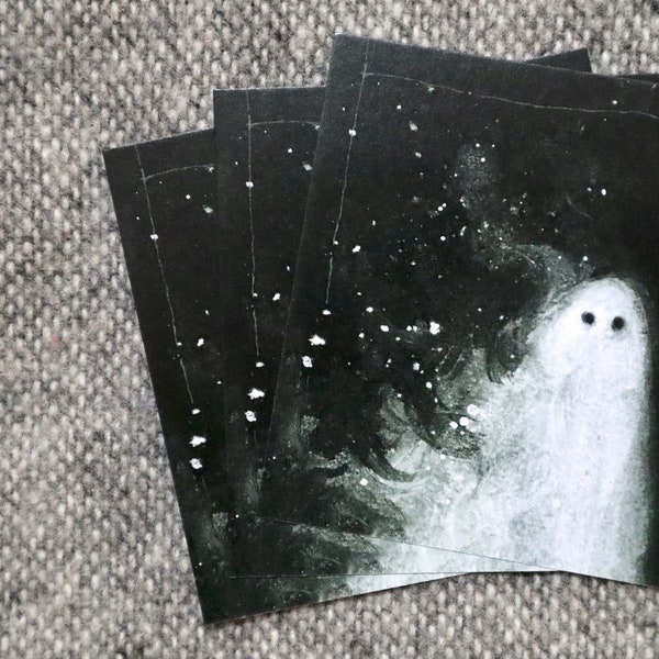 Ghost - 4x4" Square Print