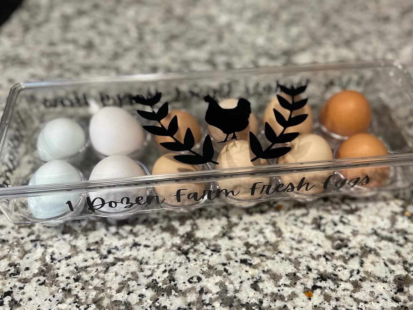 Reusable Egg Cartons 2pack Bpafree Food Organizer Refrigerator