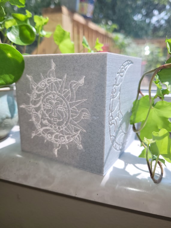 Sun and Moon Solar Eclipse Plant Pot for Succulents and Plants | Etsy