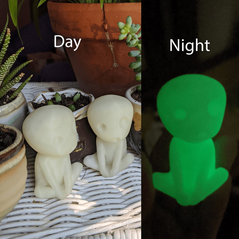 glow in the dark kodama figures