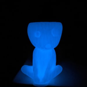 Kodama Succulent Plant Pot Planter glow in the dark image 5