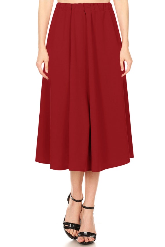 High waisted top midi skirt 3xl