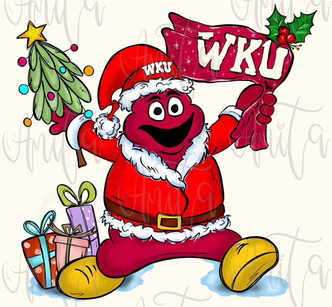 Western Kentucky University Sublimation PNG Design Christmas Etsy