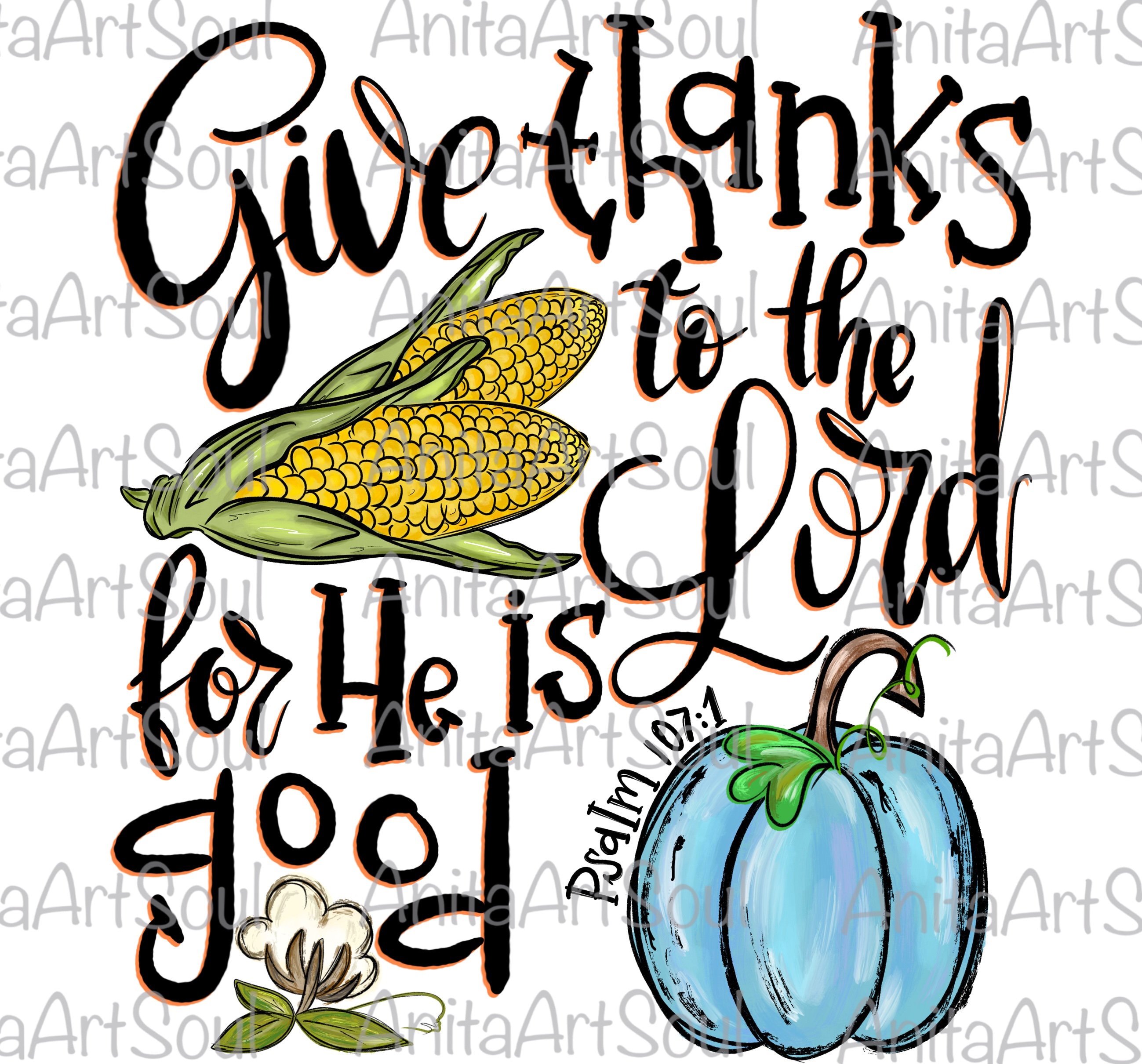 Give Thanks To The Lord Clip Art