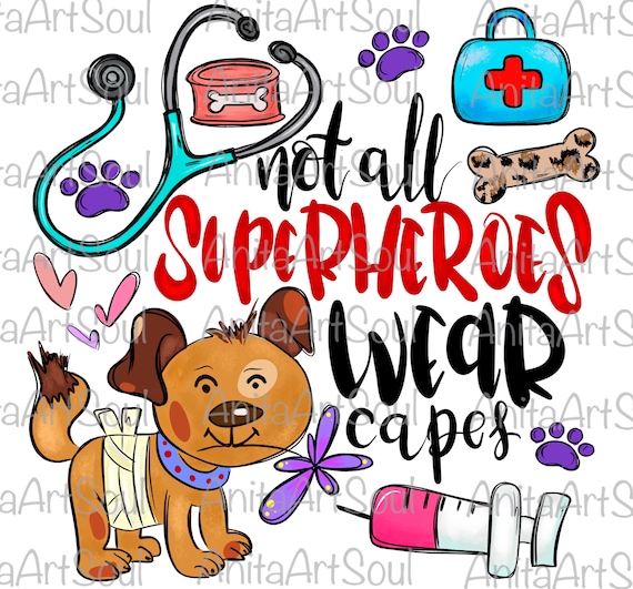 Veterinary Tech Sublimation Design Vet Tech PNG Etsy Canada