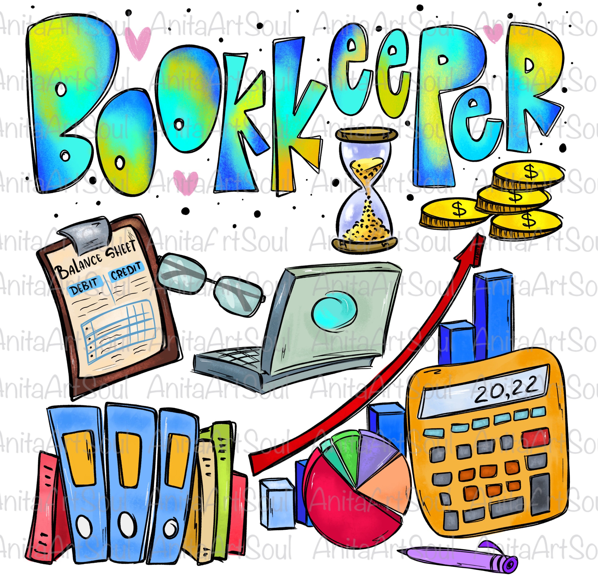 Clipart Images Of A Bookkeeper