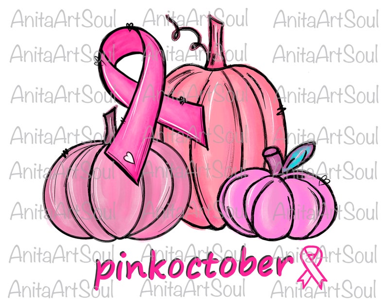 Pink Pumpkins Ribbon PNG Sublimation Design Breast Cancer Etsy Pink Pumpkins Ribbon PNG Sublimation Design Breast Cancer Etsy
