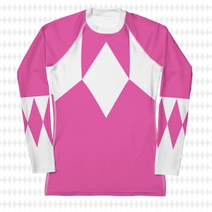 Pink Fighter Rash Guard Shirt