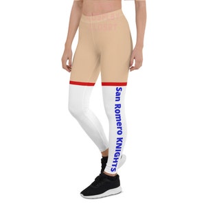 Zombie Hunter (American Cheerleader) False Thigh High Cosplay Leggings | Women&#39;s, Plus, Kids, Youth, & Men&#39;s Sizes!