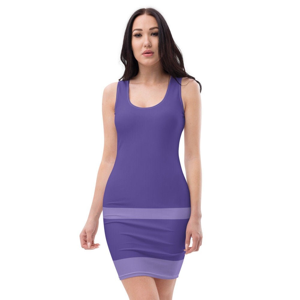 Mystery Solver Purple Cosplay Dress