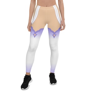 Kokomi (geen shorts) valse dij hoge legging | Dames-, plus-, kinder- en jeugdmaten!