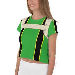 Froggy Hero Cosplay Crop Top