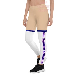 Zombie Hunter (Cheerleader Uniform) False Thigh High Cosplay Leggings | Women&#39;s, Plus, Kids, Youth, & Men&#39;s Sizes!