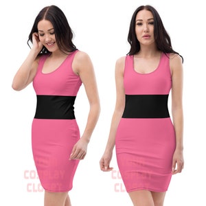 Pink Power Cosplay Dress