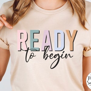 Ready to Begin Happily Ever After Shirt, Cinderella Castle Tee, Magic Kingdom, Matching Family Vacation, Fireworks Show, Disney World Tshirt