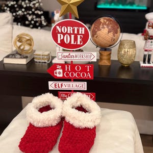 Chunky House Slippers - Chunky Knit Slippers - Gifts For Women - Ultra Cozy House Slippers - Comfy Women’s Slippers - Warm Soft Slippers