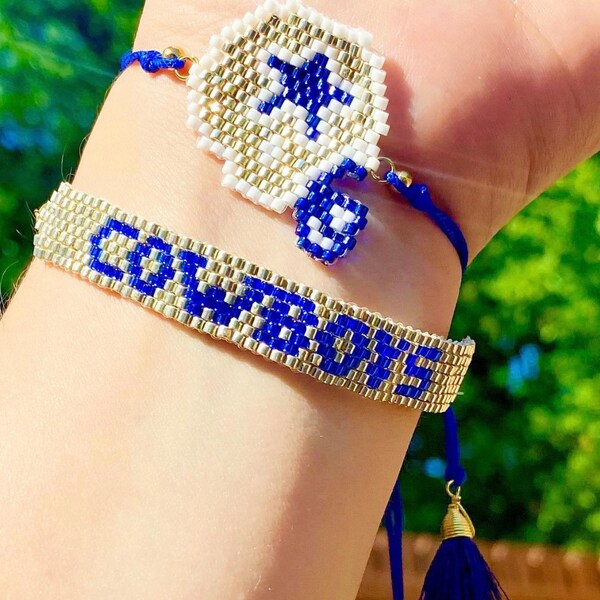Dallas Cowboys Bead Bracelet Etsy