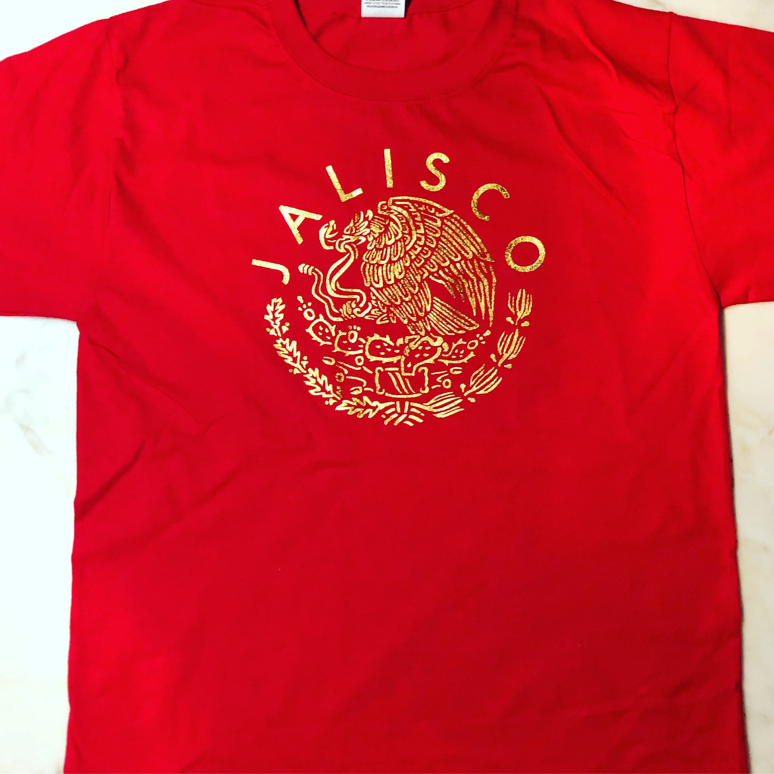 Jalisco Personalized T-shirt Playera Mexicana Mexican T-shirt - Etsy UK