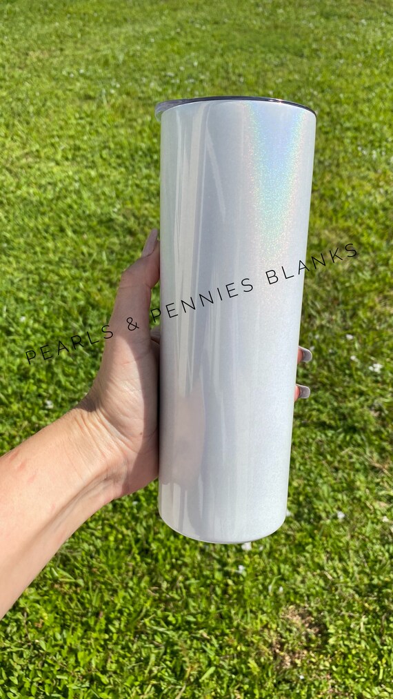 Download Single 20oz Skinny Glitter Tumblers Blank Sublimation 20 Oz Etsy