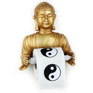 Porta papel higiênico Buda