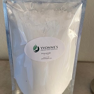 8 oz. Or 16 oz. Arrowroot powder, if you want more then one pound please send me a message please