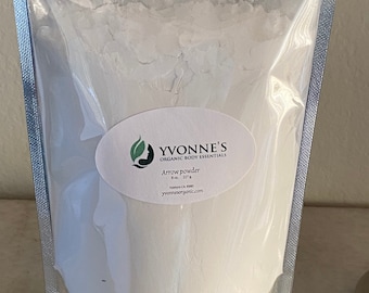 8 oz. Or 16 oz. Arrowroot powder, if you want more then one pound please send me a message please