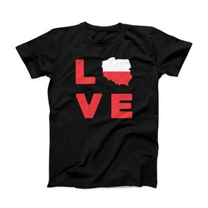 From Poland With Love Polish T-Shirt, I love Poland T-Shirt