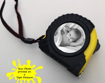 Tape Measure Photo Gifts Useful  Gift for Dad Birthday Gift for Husband  Personalised Gift For Dad Gift from Son Daughter Valentines Day