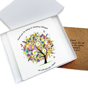 Colleague Leaving Gift - Retirement Gifts for Women / Men - Work Colleague Thank You Gift - Leaving Present - Coworker Leaving Gift