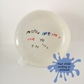 Personalised Handwriting Birthday Gift Plate - Actual Handwriting Personalised Birthday Gift - Childs Hand Writing  Kids Artwork Fathers Day