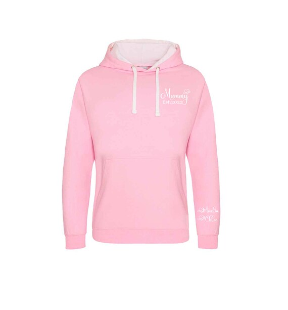 Custom Mummy Hoodie Personalised Mum Mummy Gift New Mom Gift