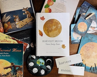 Guía de estudio de la naturaleza de Harvest Moon / Descarga instantánea imprimible