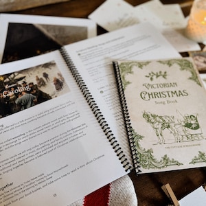 Guía de aprendizaje para las vacaciones navideñas victorianas / 5 lecciones / Estudio de unidad sobre la Navidad tradicional / Hora de la mañana / Descarga instantánea imprimible imagen 2