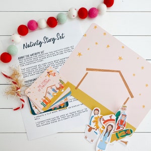Download + Print | Nativity Story Printable Scripture Cards and ...