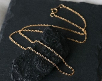 Very fine necklace 14 carat gold filled, minimalist necklace, filigree gold necklace ladies, fine necklace gold