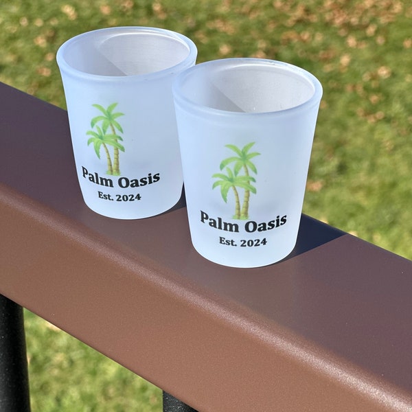 Custom Shot Glasses | Personalized Party Favors | Birthday Gift