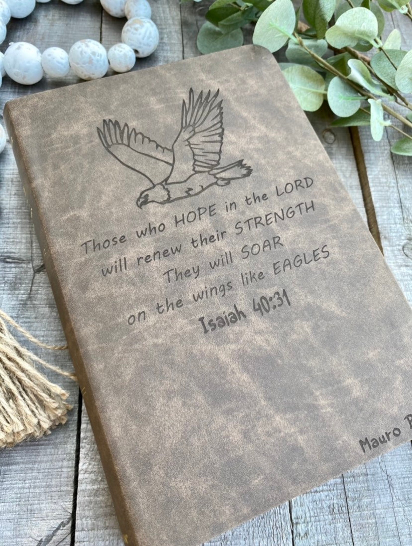 Personalized Engraved Bible Etsy