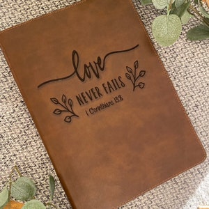 Engraved Bible | Personalized Bible | Custom Laser Engraved Bible | NLT