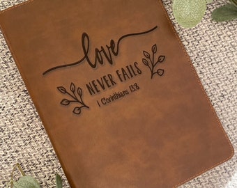 Engraved Bible | Personalized Bible | Custom Laser Engraved Bible | NLT