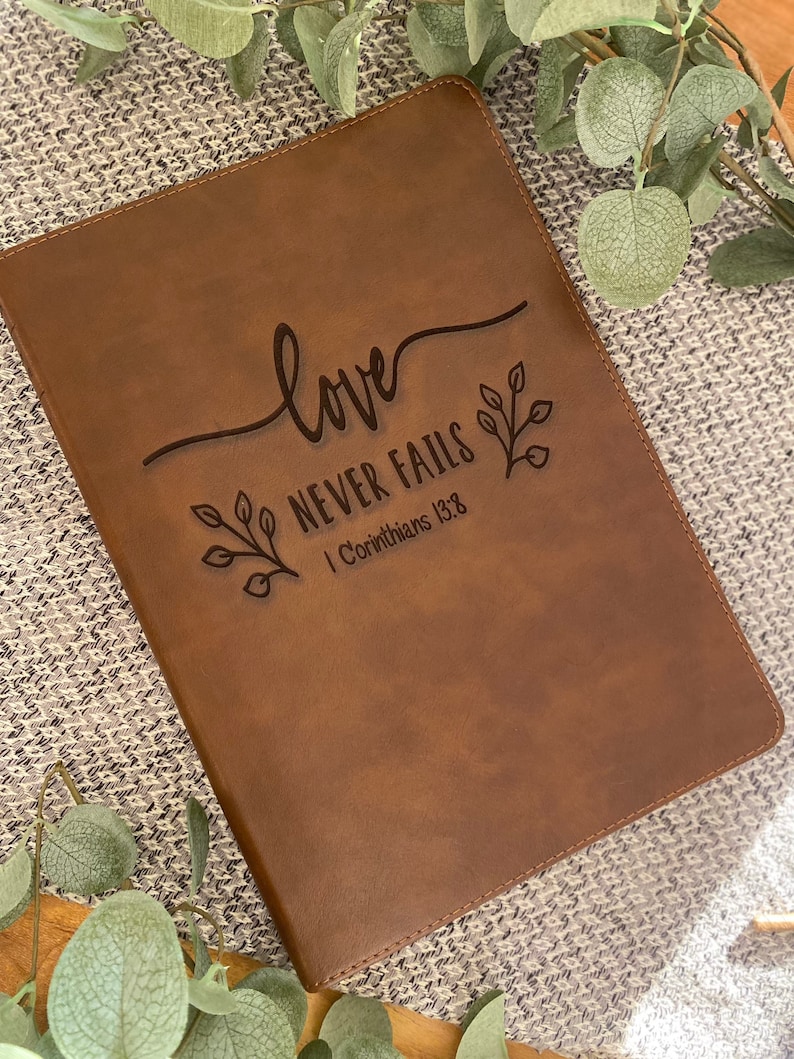 Engraved Bible Personalized Bible Custom Laser Engraved Etsy