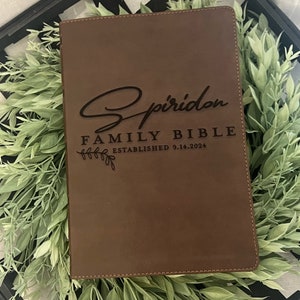 Custom Engraved Bible-NKJV