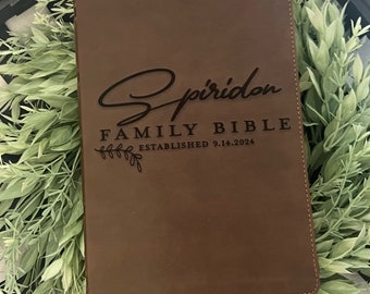 Custom Engraved Bible-NKJV