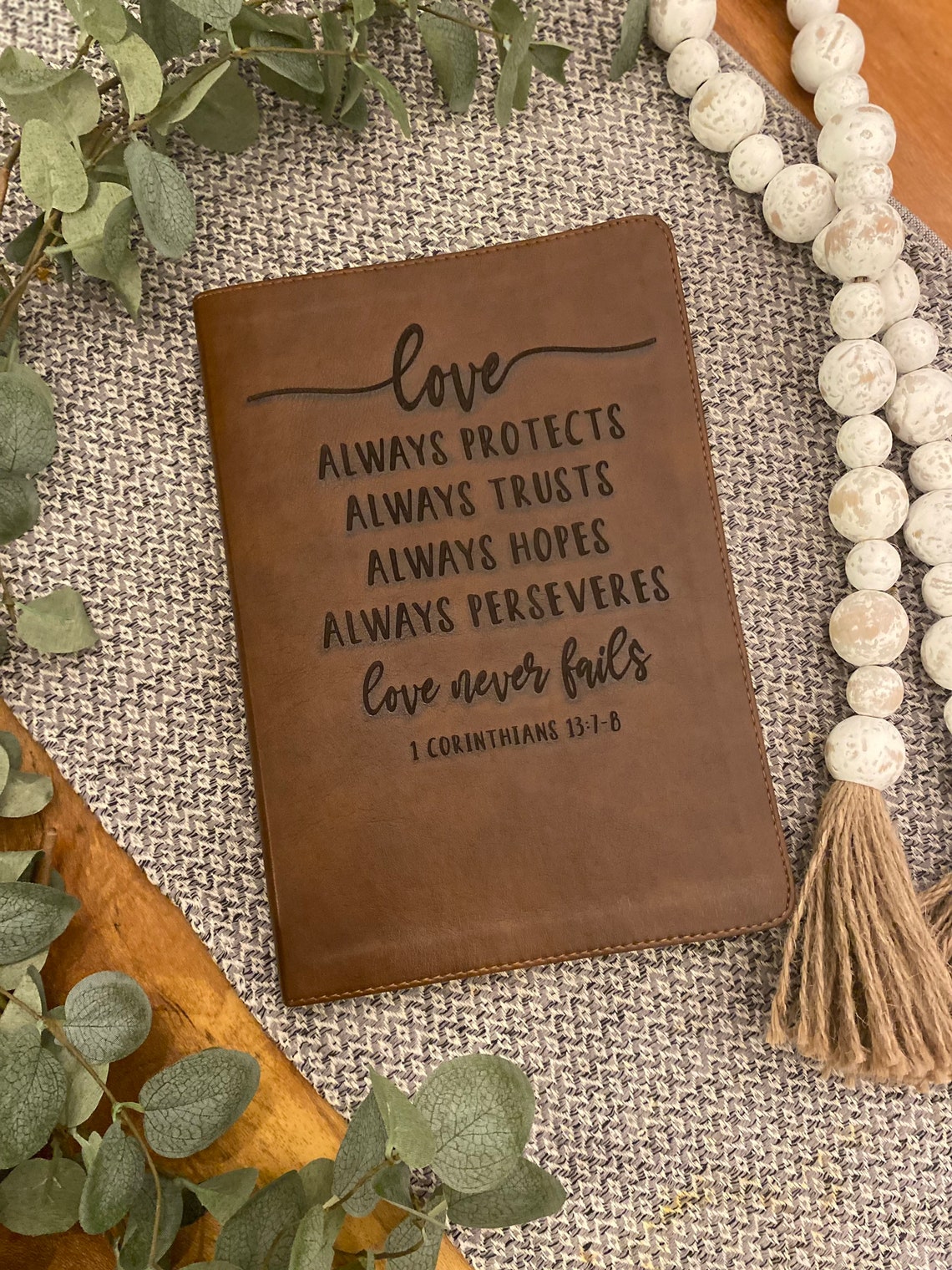 Engraved Bible Personalized Bible Custom Laser Engraved Etsy