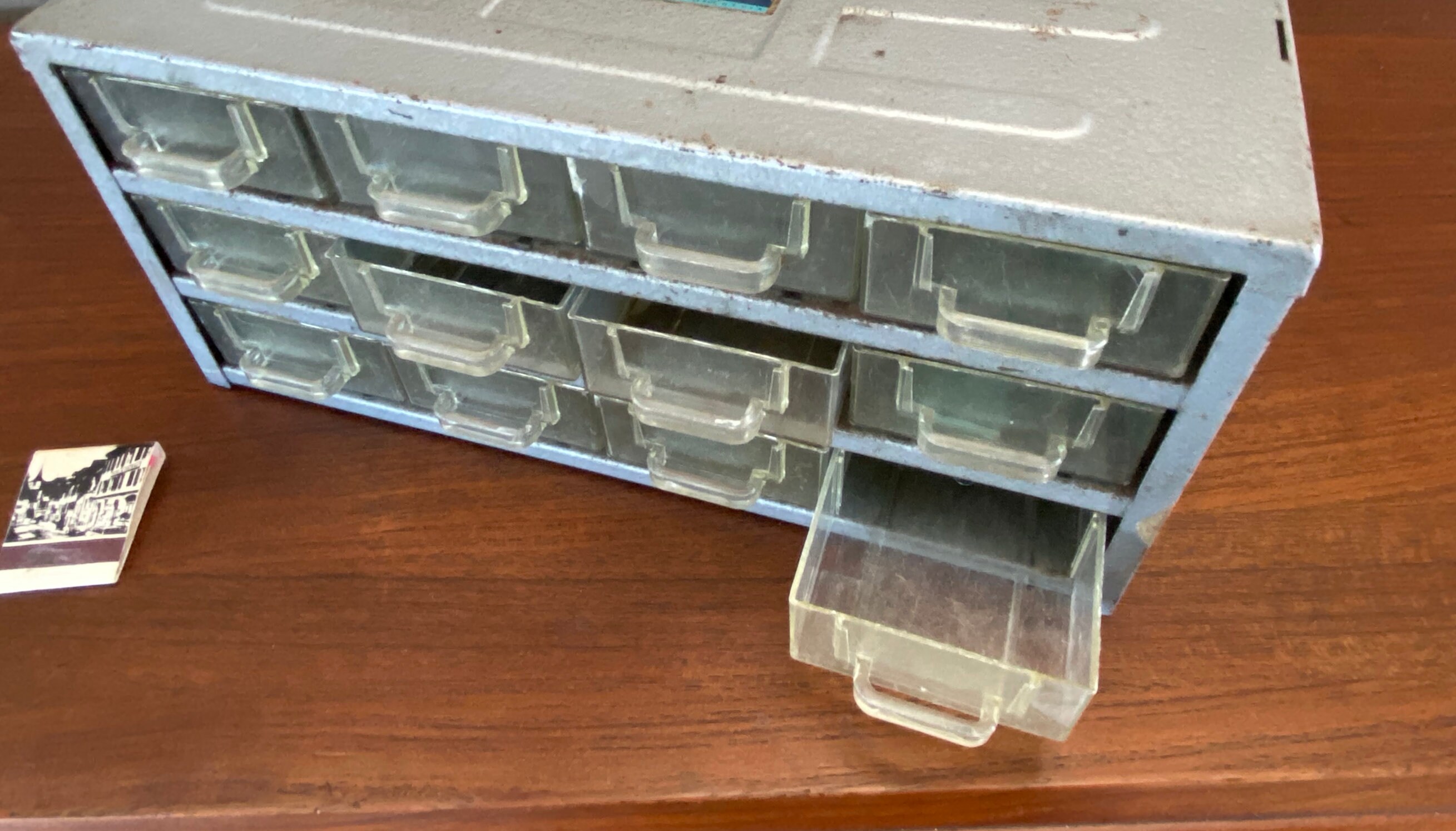 Vintage Stackmaster Small Parts Organizer Storage Box With Etsy