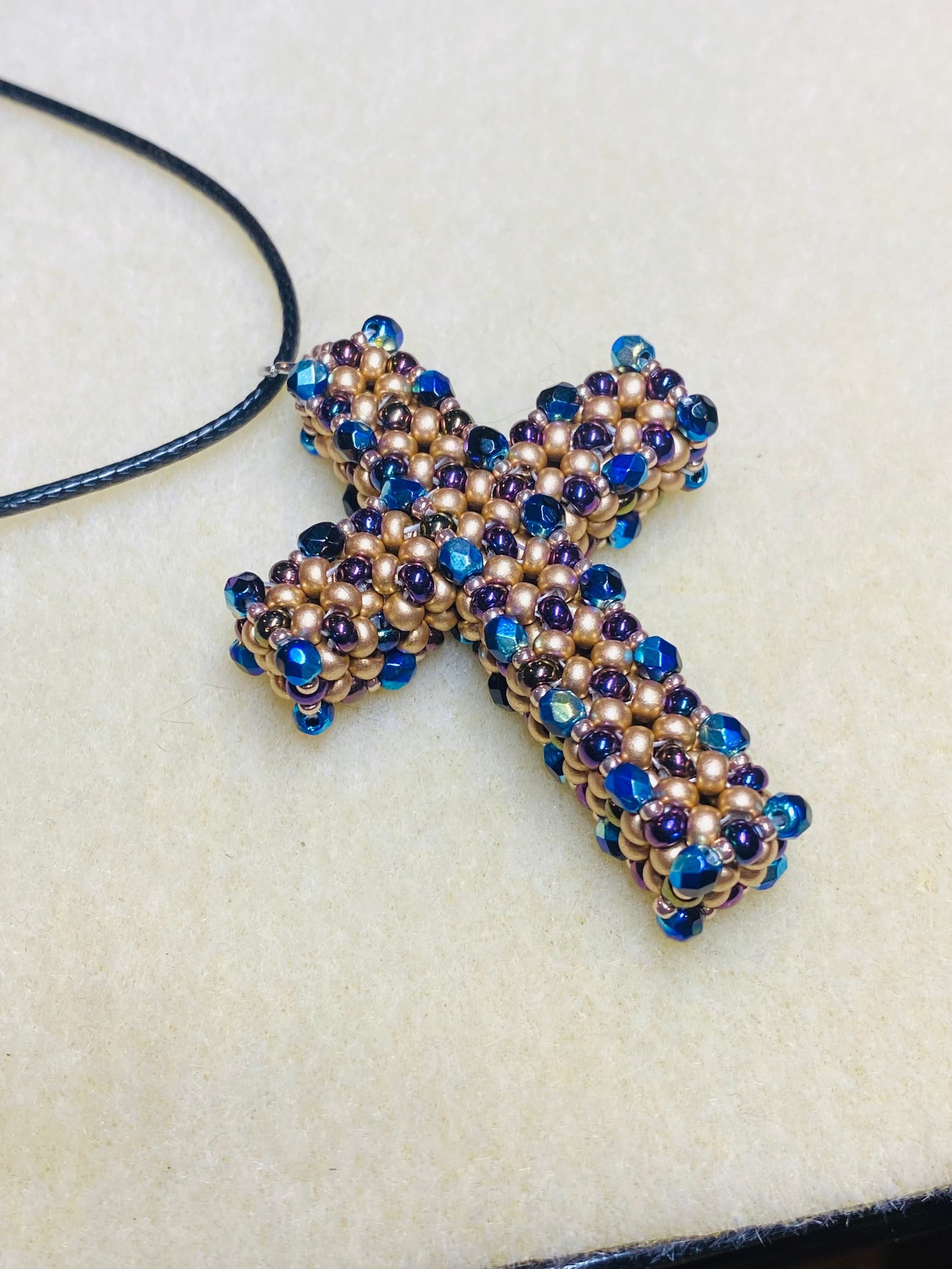 Hand Toed Reed Cross Hand Beaded Cross - Etsy