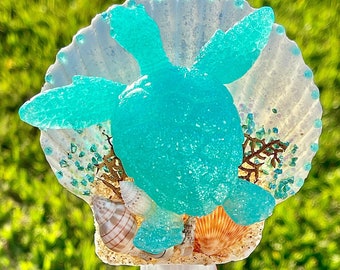 Luz nocturna enchufable, luz nocturna costera, luz nocturna de playa, regalo para amantes de la playa, luz nocturna de tortuga marina, regalo para compañeros de trabajo, para niños